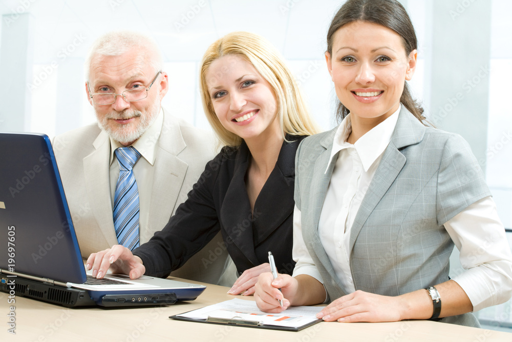 Successful businesspeople,