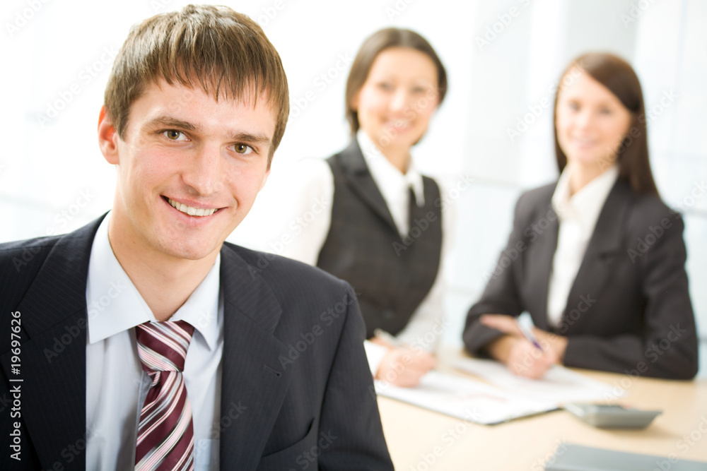 Fototapeta premium Businessteam