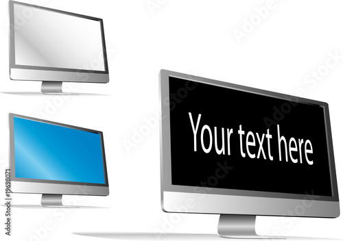 Modern metal screen