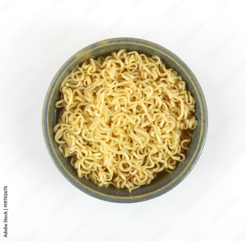 Noodles in bowl Noodles in bowl