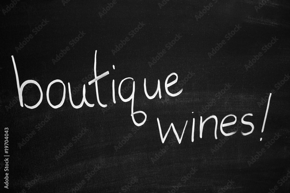 Obraz premium Botique wines
