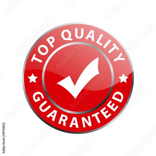 top quality guaranteed label (vector)