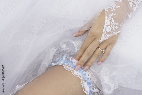 Wedding garter.