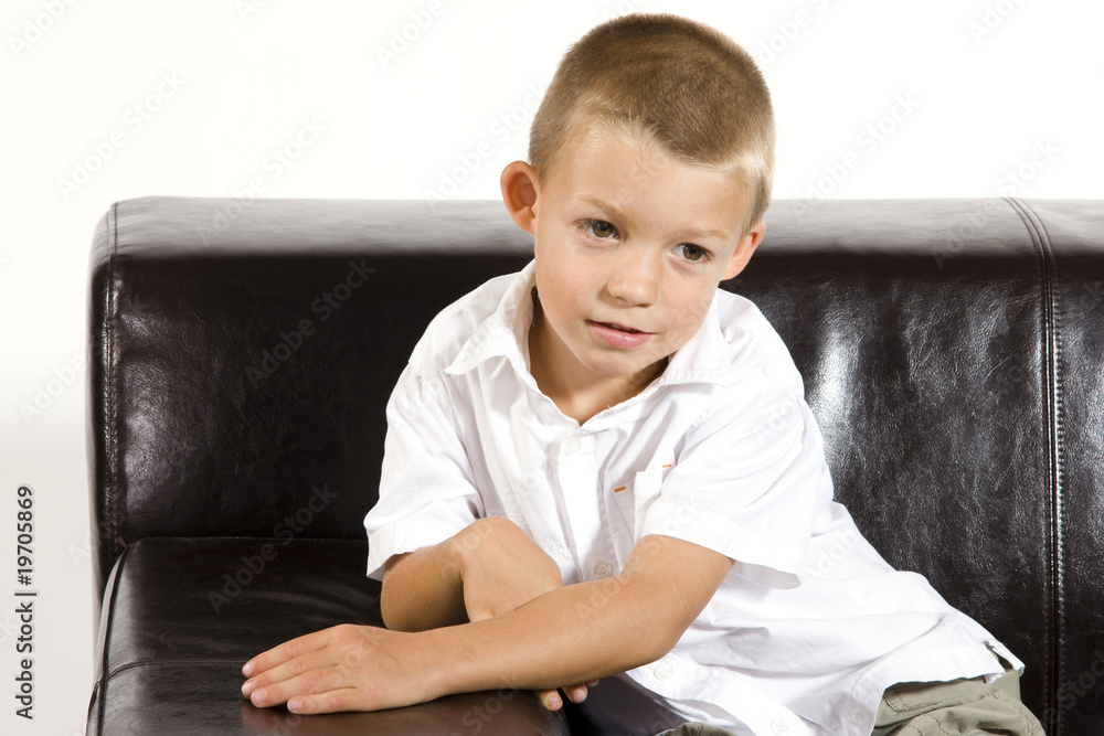 Portrait of a young boy Portrait of a young boy