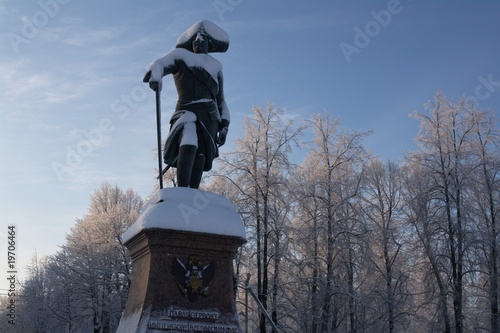 monument to Pavel Imperior in Gatchina, Russia