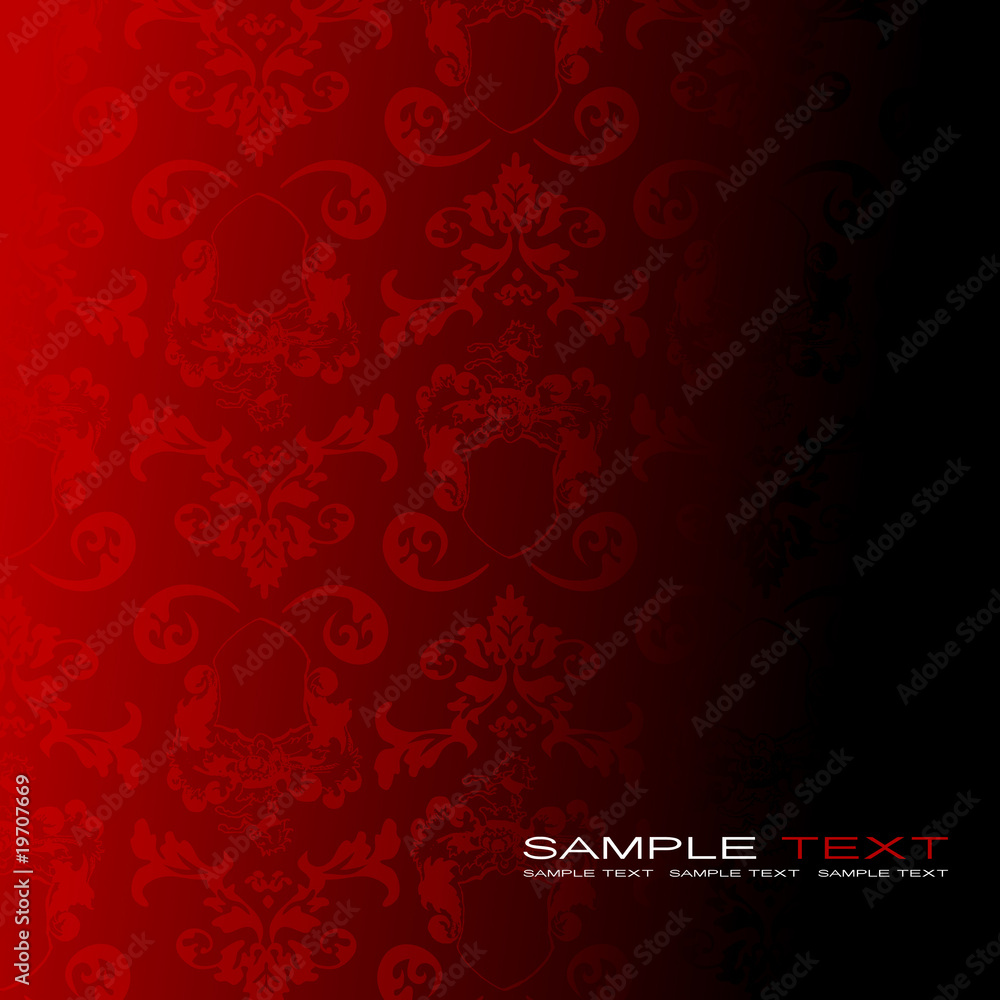 Christmas flower background. Vector Christmas flower background. Vector