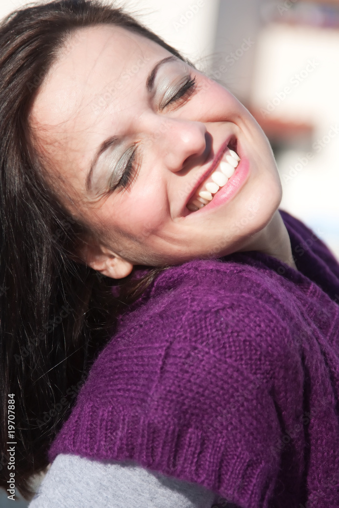 Beautiful brunette portrait Beautiful brunette portrait