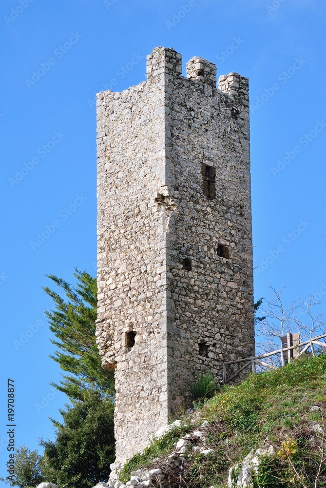 Torre dei Colonna. Serrone, Frosinone, Italia