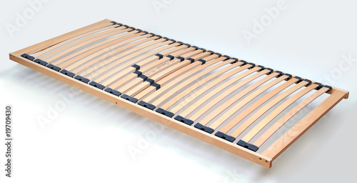 latoflex, birch, wood slats photo