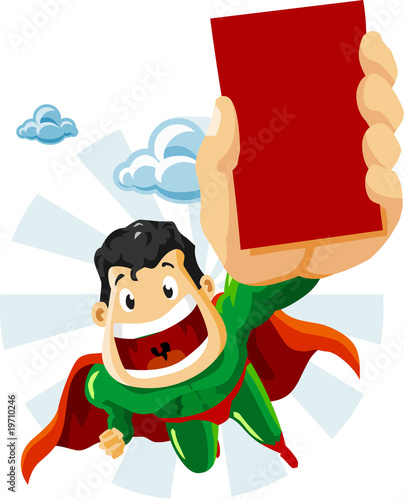 Superhero with Ads