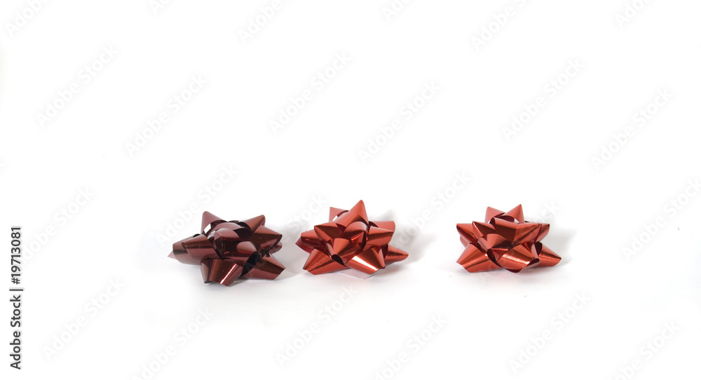 Red bow to be used in placing Red bow to be used in placing