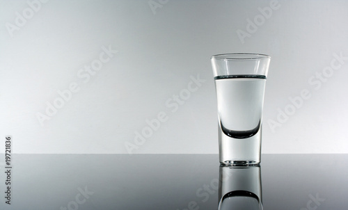 shot of alcohol, vodka Russian