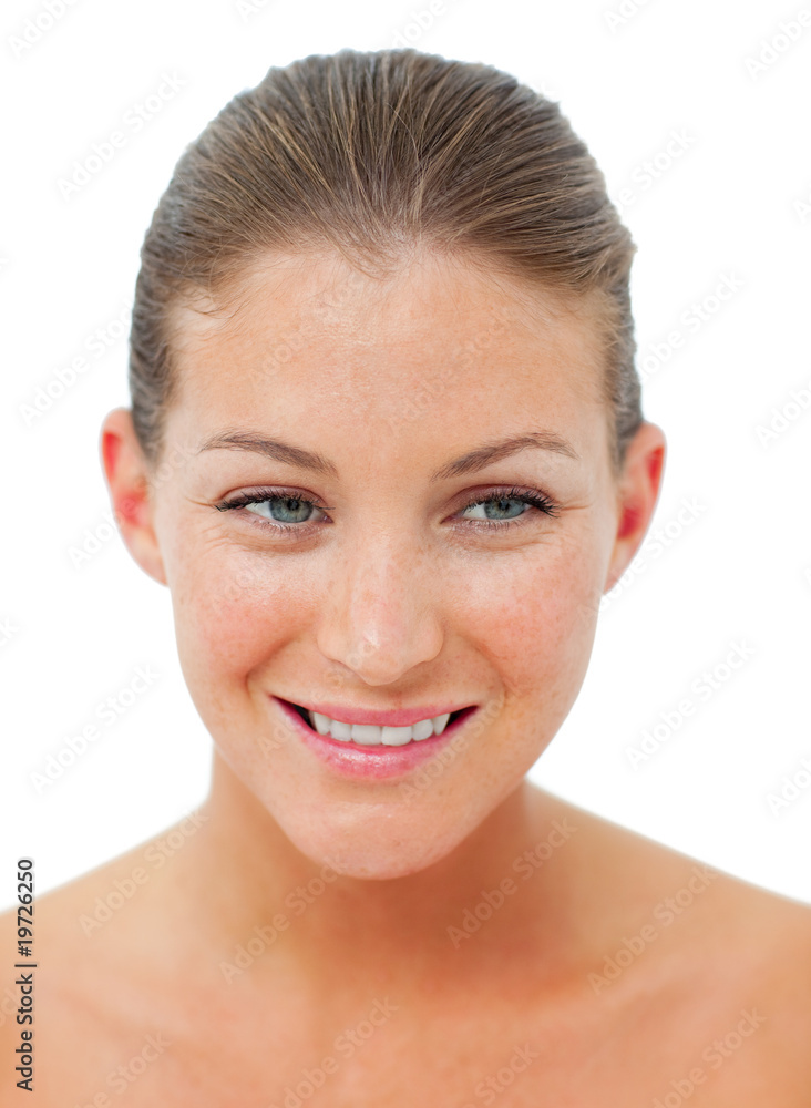 Obraz premium Attractive woman after having a spa treatment