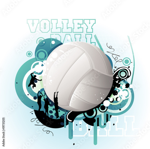 Volleyball vector