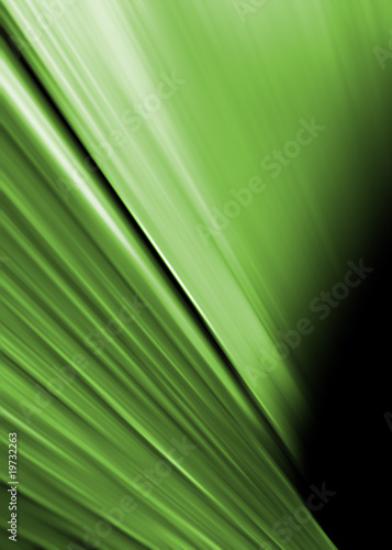 Green abstract motive