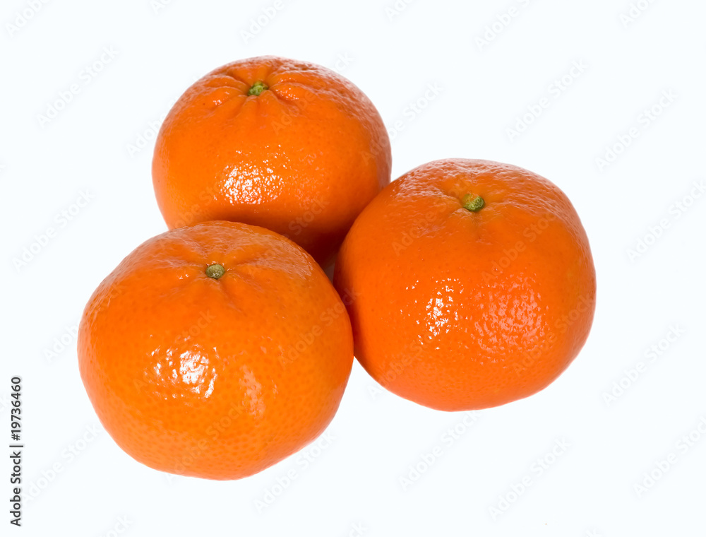 Mandarin fruit and orange juice in glass Mandarin fruit and orange juice in glass