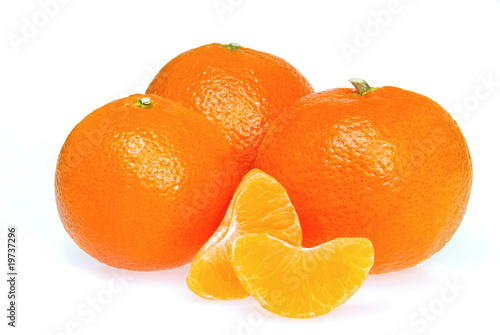 Mandarine freigestellt - tangerine isolated 04