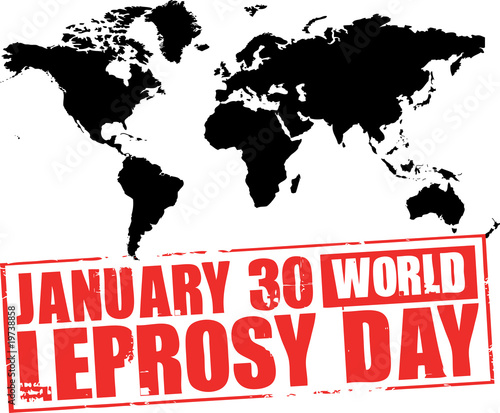 Obraz na plátne january 30 - world leprosy day