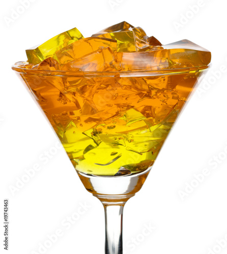 Jelly in glass