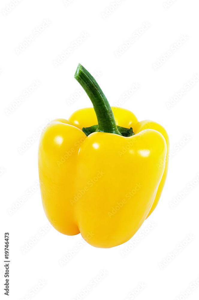 Healthy pepper. Healthy pepper.