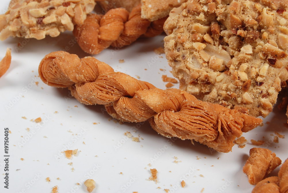 Fototapeta premium a fried dough twist