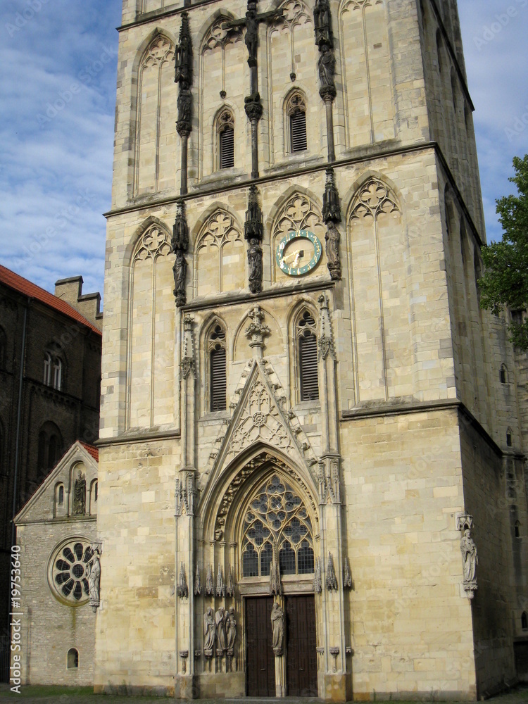 entrée de la cathédrale de Münster