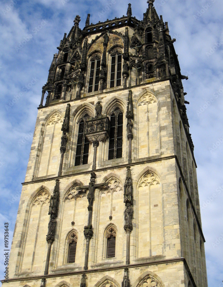 Obraz premium tour de la cathédrale de Münster