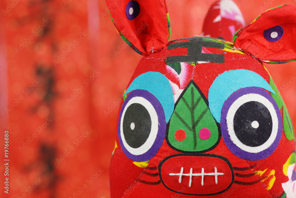 Obraz premium Chinese lunar new year decoration.