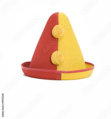 Circus clown hat