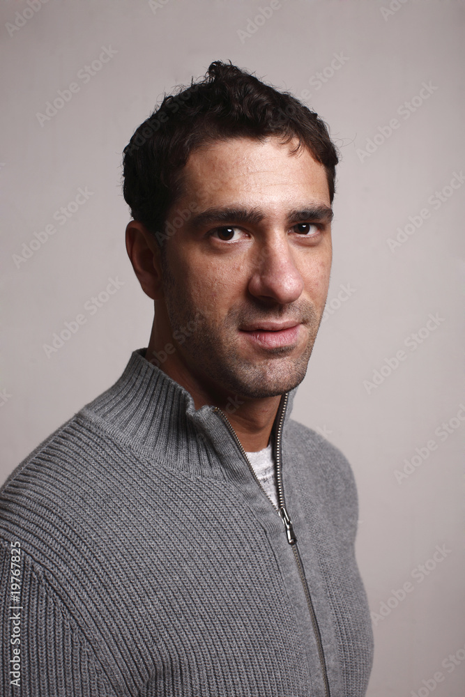 Obraz premium Portrait of a young man.