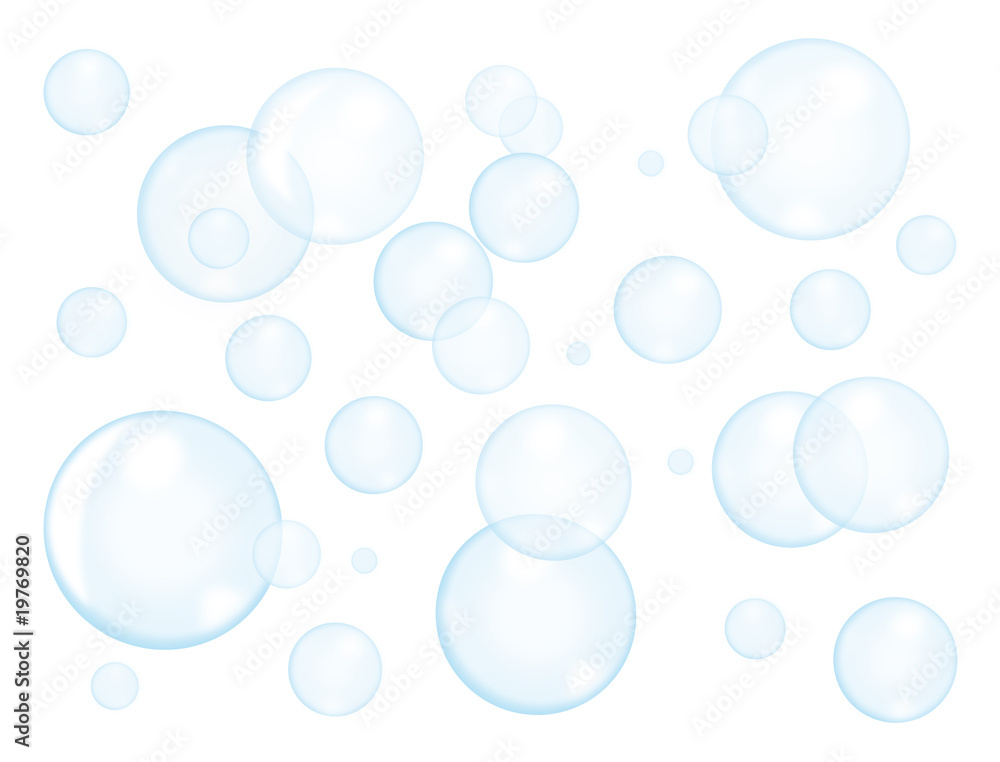 Hintergrund Seifenblasen Bubbles - obrazy, fototapety, plakaty 