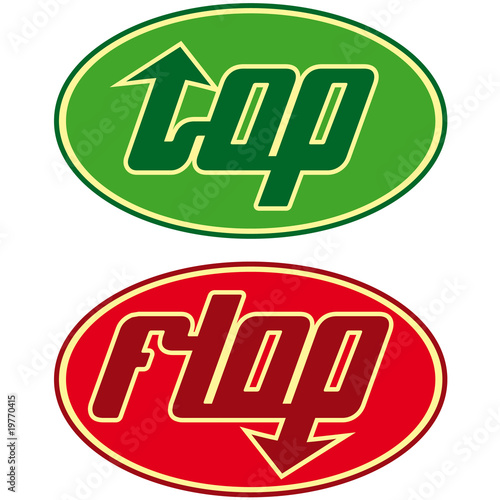 top flop buttons