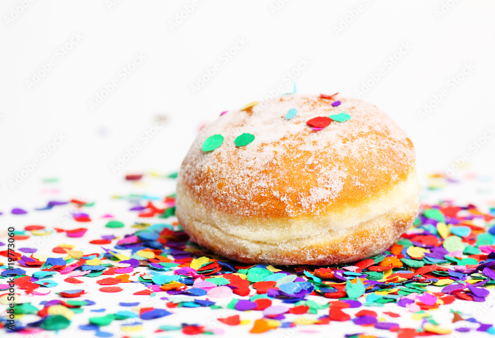 Pfannkuchen mit Konfetti Pfannkuchen mit Konfetti