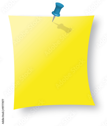 Post-It mit Pin