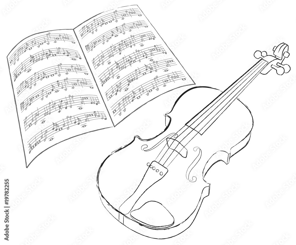 Fototapeta premium violin