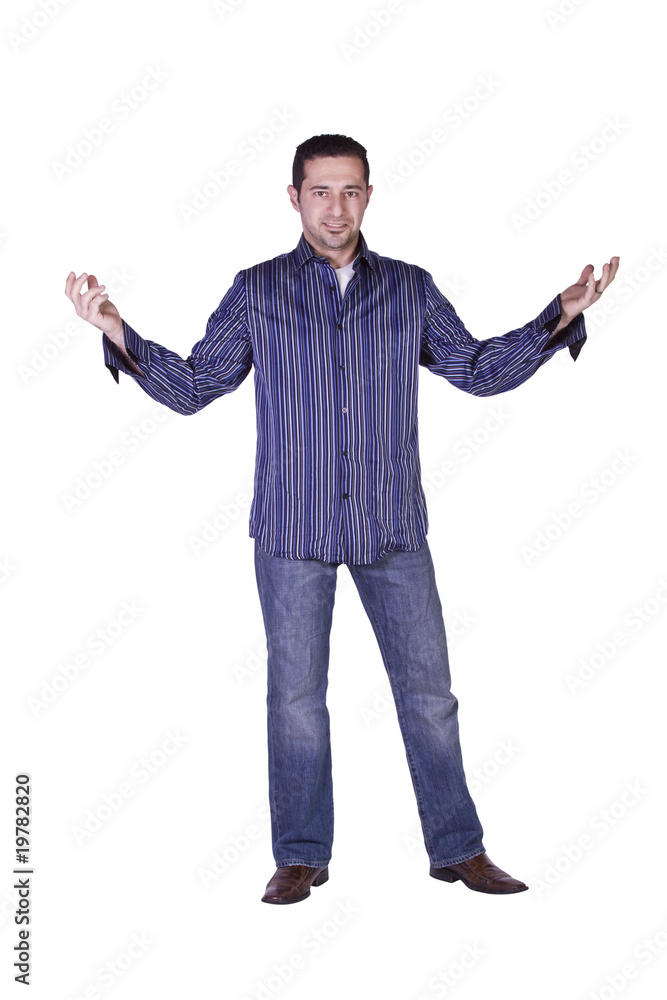 Casual Man Looking At the Camera Casual Man Looking At the Camera