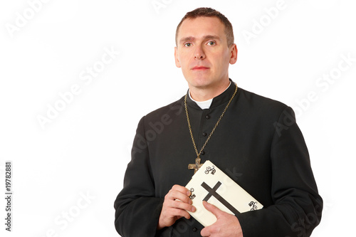 Young priest