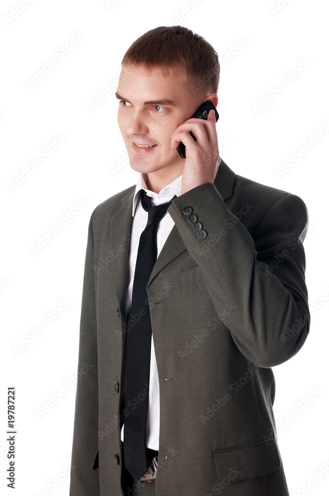 The young successful businessman The young successful businessman