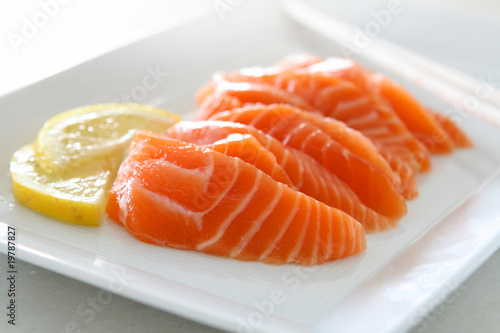Salmon Sashimi photo