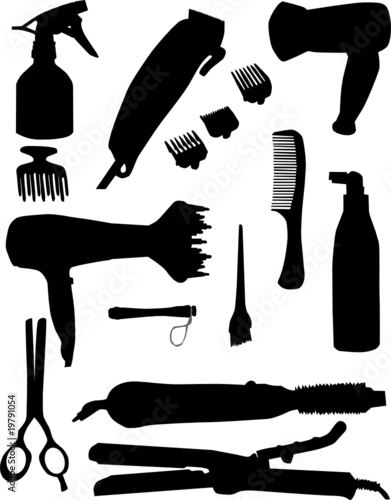 hairdressing tools