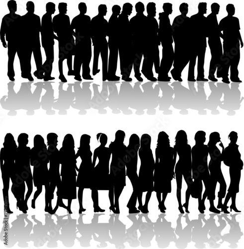 group of people - men and women