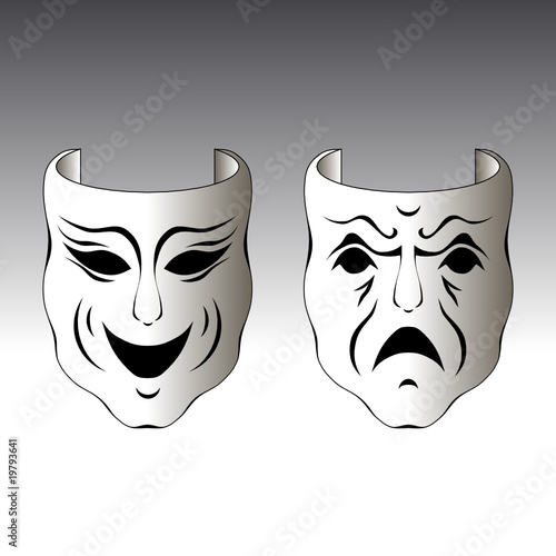 Zwei Masken