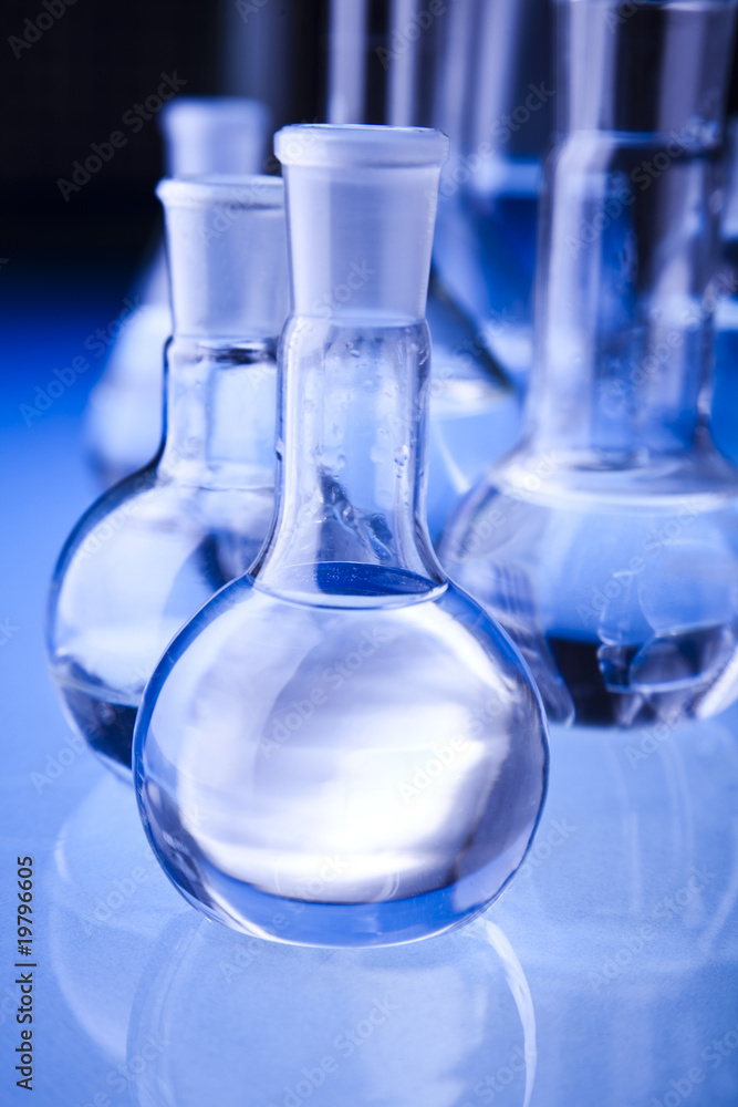 Glass in laboratory Glass in laboratory