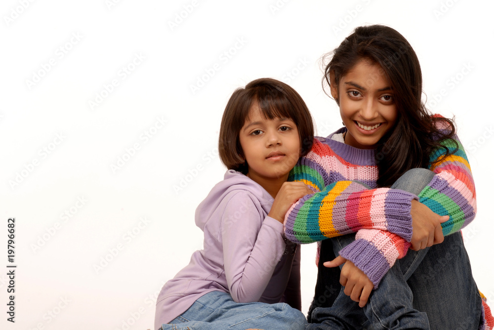 Loving indian sisters