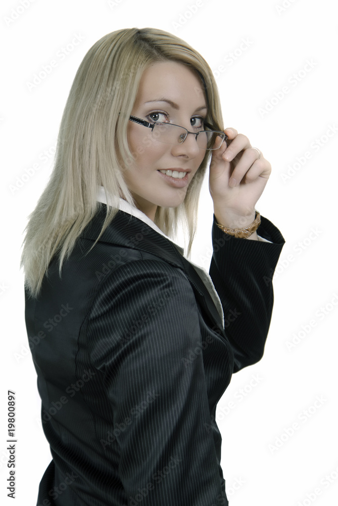 Portrait of a happy attractive business woman Portrait of a happy attractive business woman