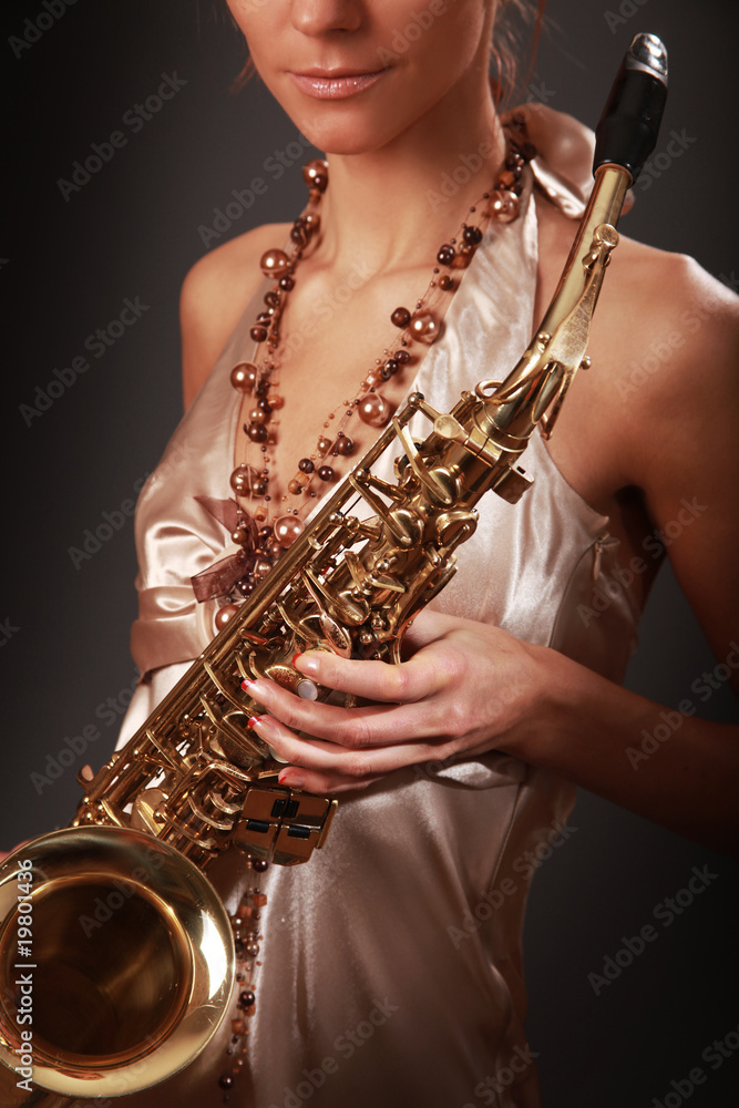 Obraz premium lips and music