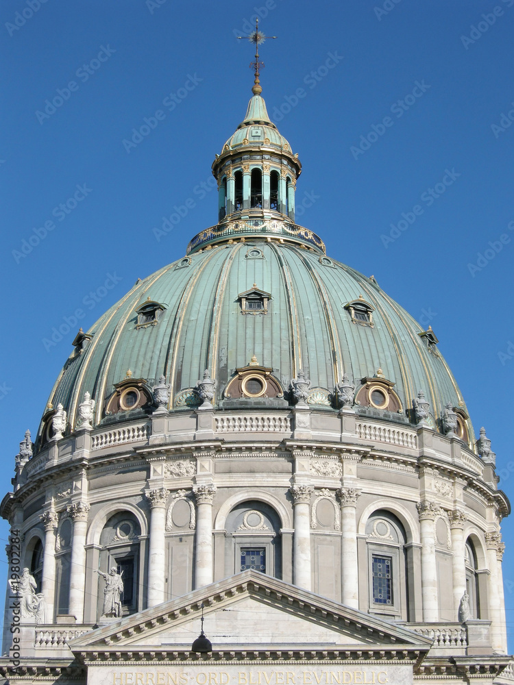 Kopenhagen, Kuppel der Frederikskirche