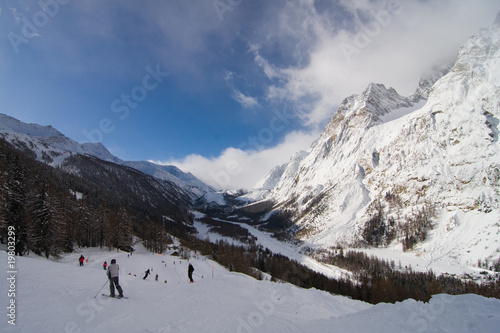 Photos Valle d'Aosta, Monte Bianco, Piste da sci