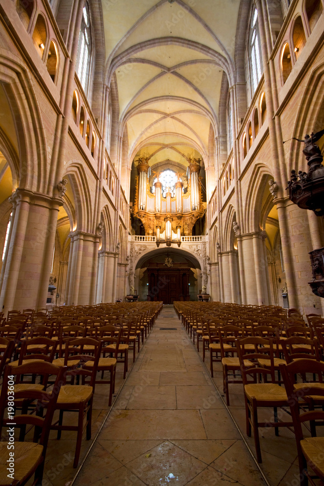 Cathedral Saint-Benigne, Dijon. France