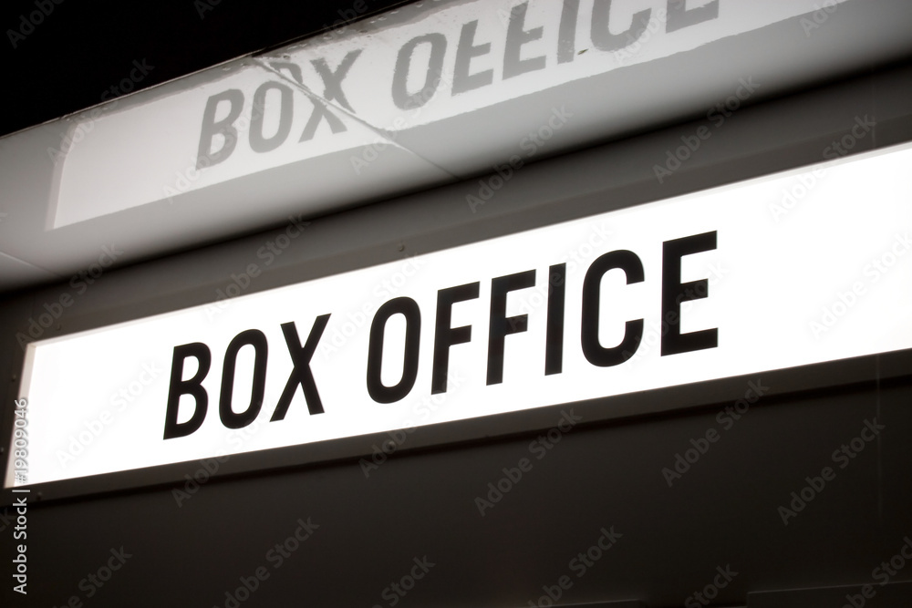 Box office sign